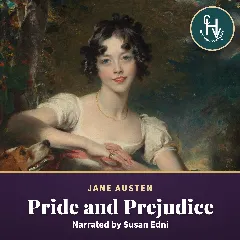 Pride and Prejudice audiobook cover, Academy Voices